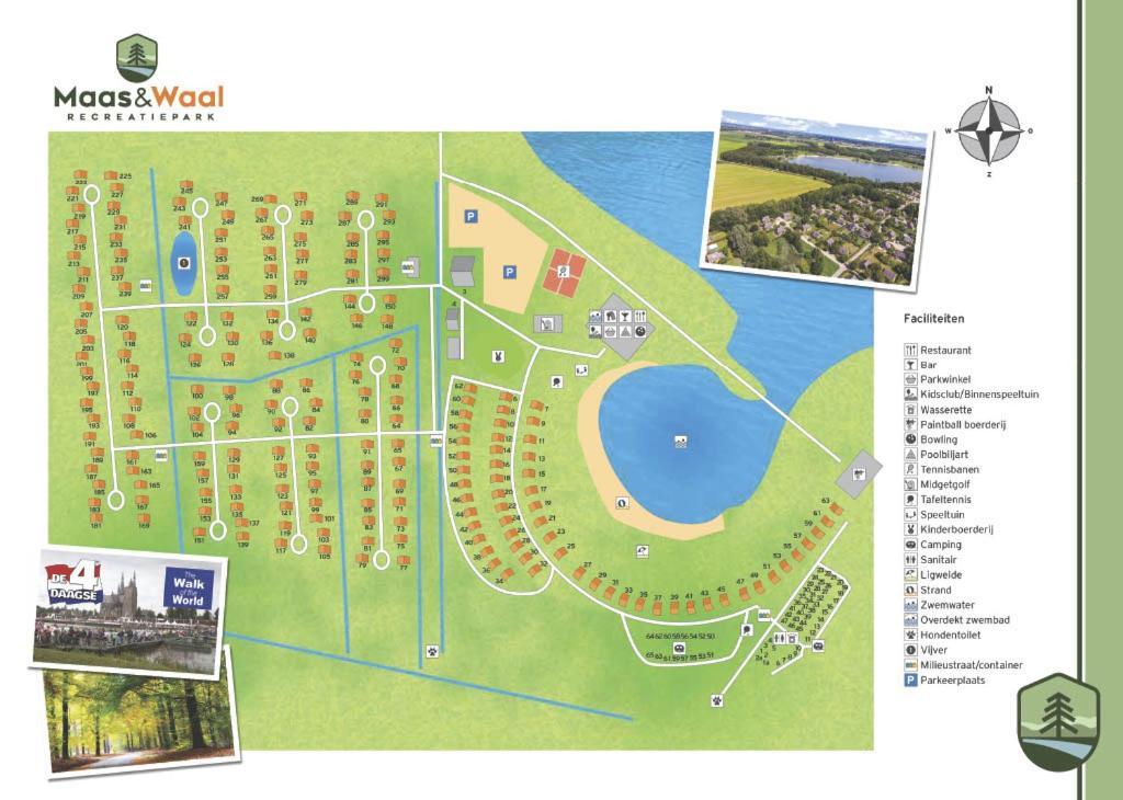 Willa Vakantiewoning Maas En Waal 195 Ewijk Zewnętrze zdjęcie